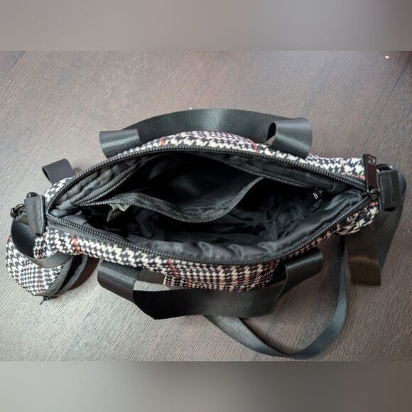 Fun Nano Puffer Herringbone Mini Tote Bag With Pouch - Picture 10 of 15